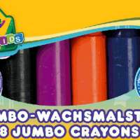 Crayola Mini Kids Wachsstifte 8 Stück, 1Set