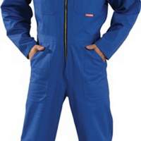 Rally suit BW290 size. 52 royal blue 100% cotton