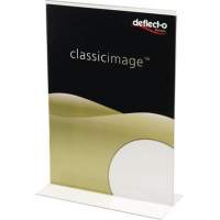 Deflecto Tischauftseller 48001 Classic Image 30x42x43cm transparent