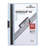 DURABLE clip folder DURACLIP 60 220906 DIN A4 rigid film blue