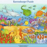 Ravensburger Puzzle: Happy sea creatures 11 parts