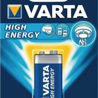 Batterie High Energy 9V E-Block 550mAh V-ALK04922 VARTA 1St./Blister