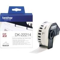 Brother continuous label roll DK22214 12mmx30, 48m paper white