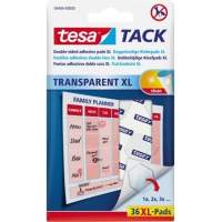 tesa adhesive pad TACK XL 59404-00000-00 36 pieces/pack.