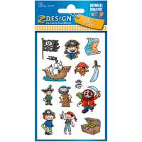 KID Paper Sticker Pirates 30 sheets