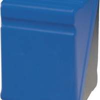 Box aus ABS-Ku. blau, 236x315x200mm GEBRA neutralmit Gebotszeichen