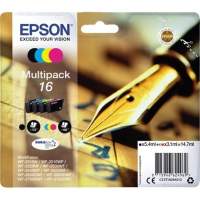 Epson Tintenpatrone T16 sw/c/m/y 4 St./Pack.