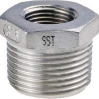 Threaded fitting 6-point NPS 3/4 inch 22mm, 10 pieces