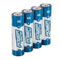 Powermaster Batteries AA Super Alkaline LR6, 4 pack