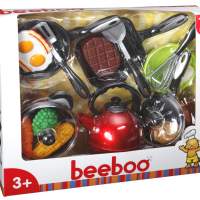 Beeboo Kitchen Kochtopfset, 18-teilig (Spielzeug)