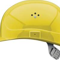 VOSS safety helmet INAP-Master 4 (pt.), sulfur yellow, polyethylene, EN 397