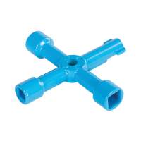 Silverline universal cross key for control cabinets 70mm