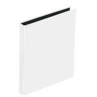 PAGNA ring binder Basic Colors 20406-02 DIN A5 2 rings PP white