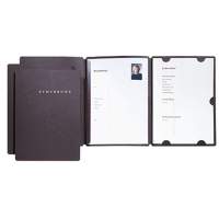 PAGNA application folder SELECT 22002-04 DIN A4 cardboard black