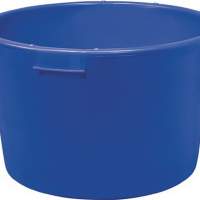 Mörtelkübel Inhalt 90l, blau mit verstärktem Boden