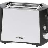 cloer Toaster 2 Scheiben, silber