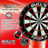 Bull's Focus Bristle Dartboard, 1 Stück