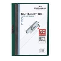DURABLE clip folder DURACLIP 30 220032 DIN A4 polyethylene petrol