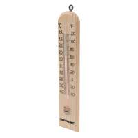 Wooden thermometer, small, - 40 to + 50 degrees