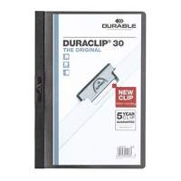 DURABLE clip folder DURACLIP 30 220001 DIN A4 polyethylene black