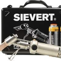 SIEVERT soft soldering iron set PSI 3380 screw-in cartridge with accessories and copper piece