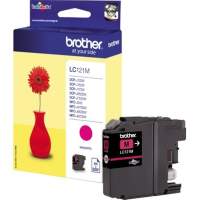 Brother ink cartridge LC121M 300 pages 3.9 ml magenta