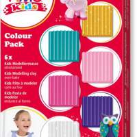 FIMO kids Color Pack - girlie 6x42g, 1 set