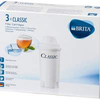 BRITA Filterkartusche Wasserfilterkartuschen Classic 3er Set