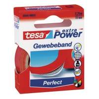 tesa Gewebeband Extra Power Perfect 56341-00031 19mmx2,75m rot