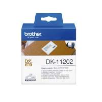Brother Etikett DK11202 62x100mm weiß 300 St./Pack.