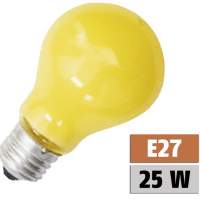 Glühlampe PHILOS A60 Speziallampe E27, 230V, 25W, stossfest, gelb