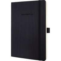 Sigel notebook CONCEPTUM CO321 135x210mm softcover 194pages lined black