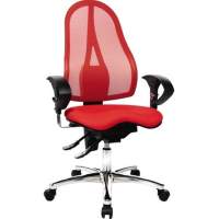 TOPSTAR office swivel chair Sitness 15 ST19U G21 incl. armrests red