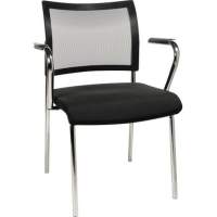 TOPSTAR visitor chair Visit 10 NV29AG200 4 feet incl. armrests black