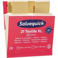 Salvequick Pflaster 6470 groß Textil 21 St./Pack.
