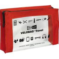 Veloflex Reißverschlusstasche Travel 230x160mm rot