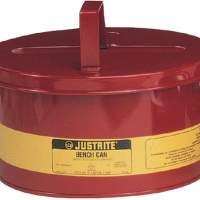 Drinking container 8l plate D.292mm red sheet steel