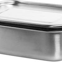 SILBERTHAL Brotdose Edelstahl mit Trennwand – Lunchbox 1200ml – Auslaufsicher –- wie neu