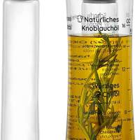 SILBERTHAL Ölflasche mit Siebeinsatz und Ausgießer - Öl zum Selbermachen mit Rezeptideen - wie neu