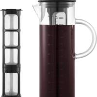 SILBERTHAL Kaffeebereiter - Cold Brew Coffee Maker für kaltgebrühten Kaffee oder Tee - 1.3l- wie neu