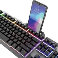 Trust Gaming Tastatur GXT 853 ESCA Metall LED QWERTY NEU