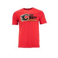 Fanatics NHL Iconic Hometown C of Red T-Shirt Calgary Flames M L XL 2XL 3XL