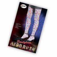 Örgü külotlu çorap AirBrush pop partisi karnavalı için seksi aksesuar