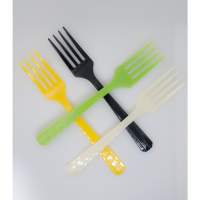 Amscan robuste forchette in plastica viola 10 pezzi lunghezza 16 cm larghezza 2,4 cm party