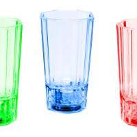 LED Schnapsglas 60 ml blinkend rot, blau, grün