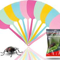 10x XXL Fliegenklatsche stabil - Mückenklatsche - Mückenpatscher - Mückenschaber als Fliegenschutz - Fliegenfänger