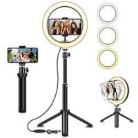 Remnant 8" selfie ring light with extendable tripod