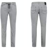Брюки мужские джинсовые Sublevel винтажные серые ассорти